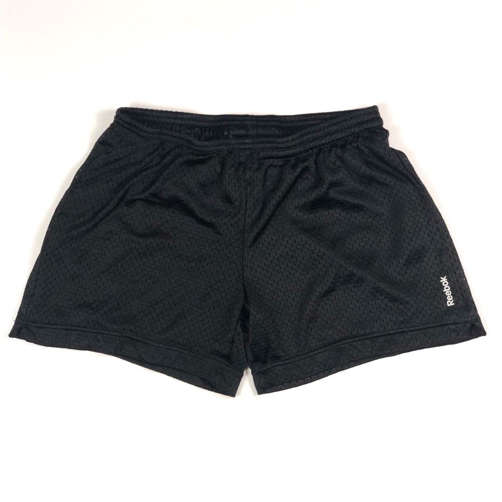 BLACK REEBOK BASKETBALL SHORTS
